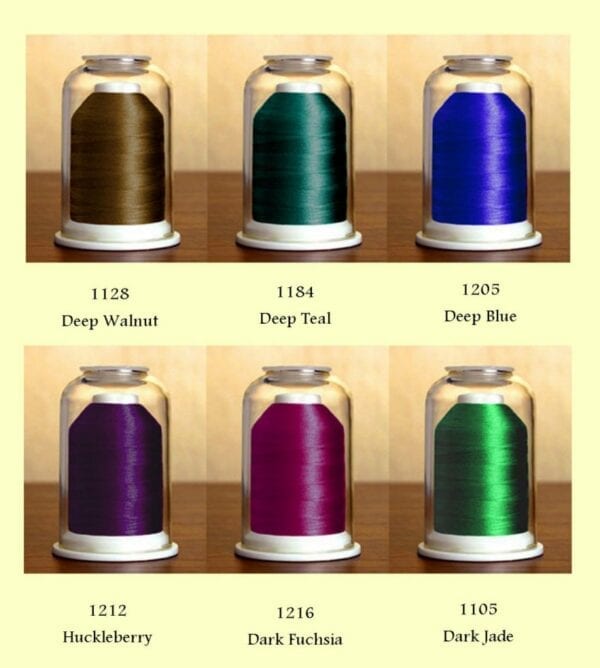 Hemingworth Threadset 13-Deep Shades thread colors