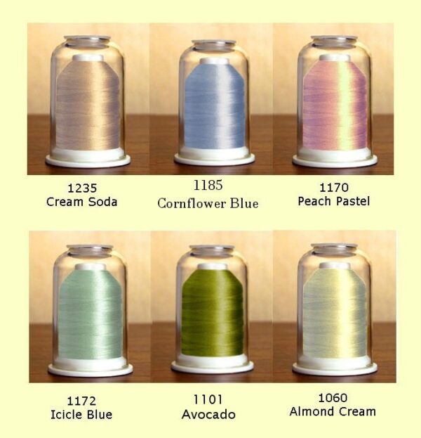 Hemingworth Threadset 15-Subtle Shades Thread Colors