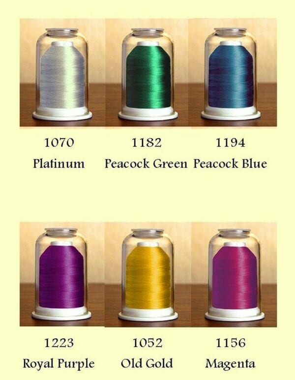 Hemingworth Threadset 16 Fabled Jewels thread colors