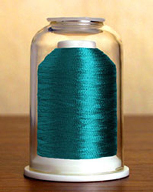 9016 Aquamarine Metallic Hemingworth embroidery thread