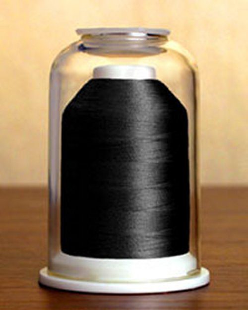 1087 Charcoal Hemingworth Machine Embroidery Thread