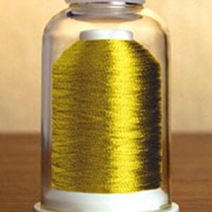 9010 Light Gold Metallic Hemingworth thread
