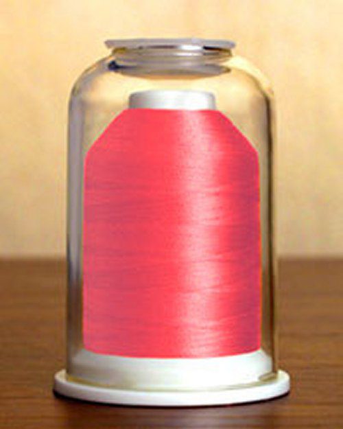 1281 Neon Peach Hemingworth embroidery thread