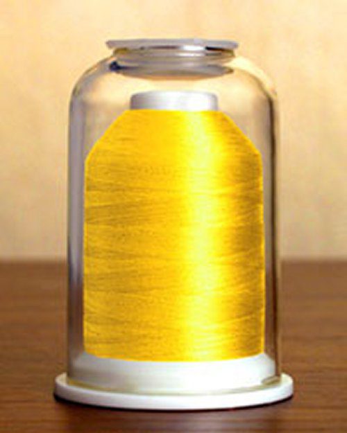 1275 Neon Yellow Hemingworth embroidery thread