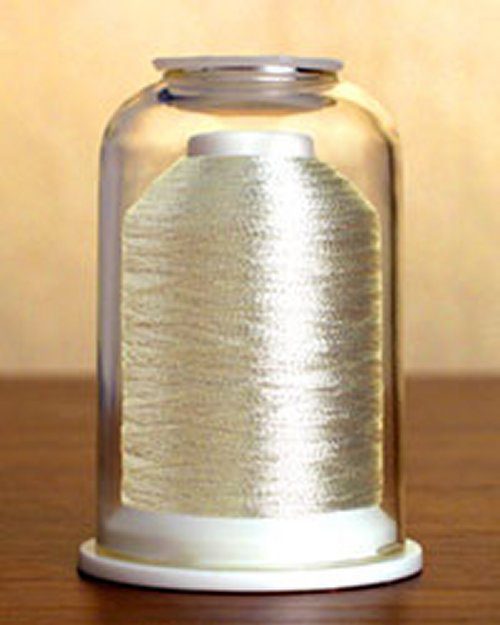 9012 Silver Metallic Hemingworth embroidery thread