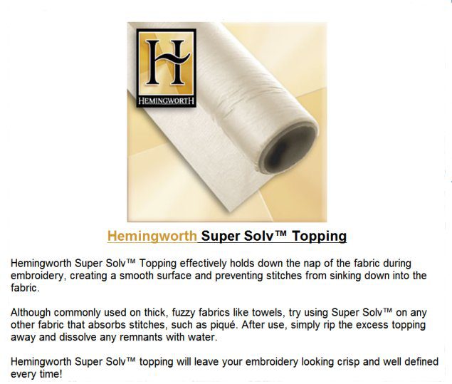 Hemingworth Supersolv Topping