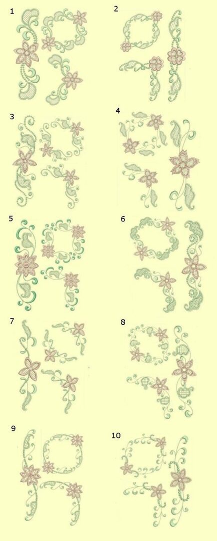 Anemone Quilt Designs