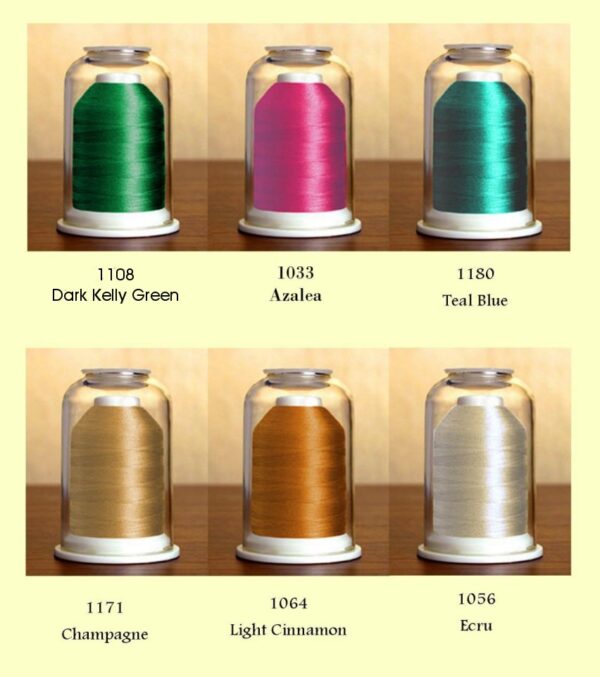 Hemingworth Threadset 33-Christmas Mola-thread colors