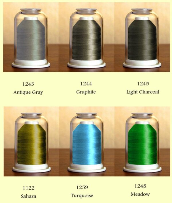 Thread Colors-Threadset 31-Shades of Gray