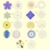 Asian 2 Embroidery and Sashiko singles