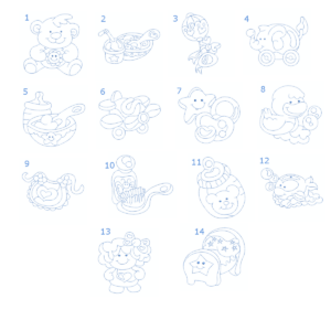 Baby Things Collection 3-singles