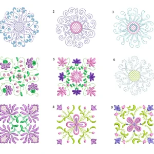 Anemone Quilt #1