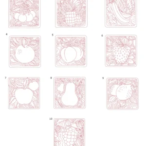 Fruit RW numbered collection